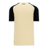 Athletic Knit V-Neck Baseball Jersey with Contrasting Shoulders (BA1375)